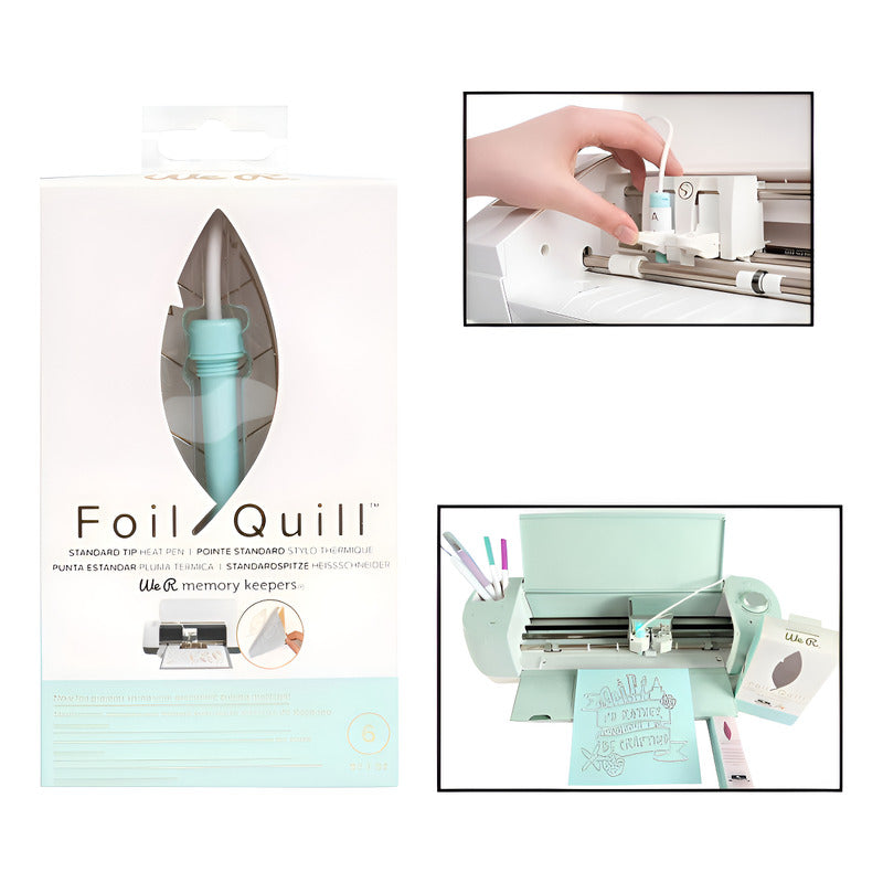 BOLIGRAFO CALOR USB CALIGRAFIA FOIL QUILL CAMEO CRICUT 0°