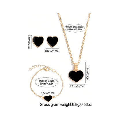 SET RELOJ MUJER LUJO 5 PULSERAS ANÁLOGO CORAL BRILLANTE NEGRO NEGRO NEGRO