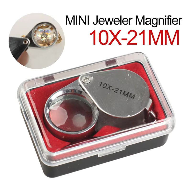 LENTE LUPA TRIPLET MAGNIFICADOR REPARACION RELOJ JOYAS