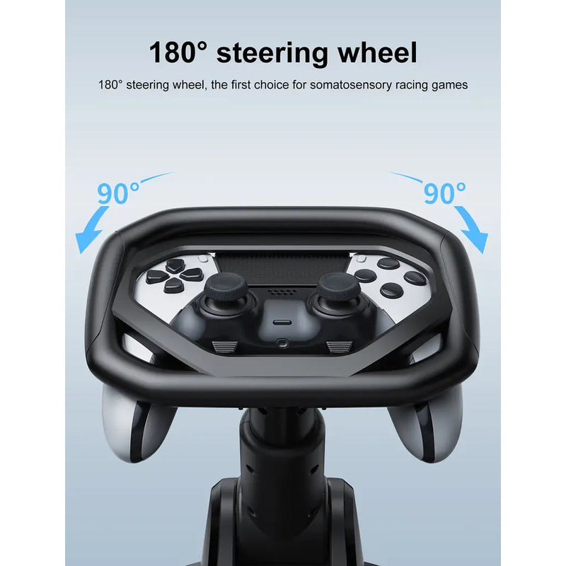 VOLANTE BASE CONTROL COMPATIBLE PARA PLAY STATION 5 PS5 NEGRO