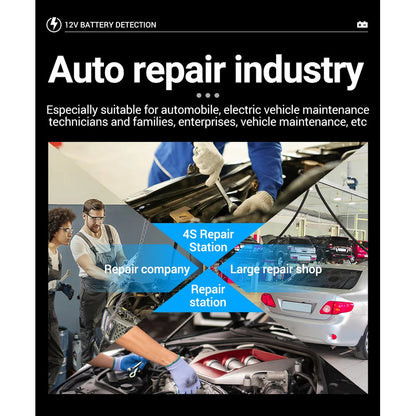 PROBADOR BATERIA MULTIFUNCIONAL ANENG BT-171 PANTALLA LED 12V