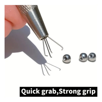 PINZAS JOYERÍA 4 PUNTAS PRECISIÓN ARTESANÍAS PIEDRERÍA