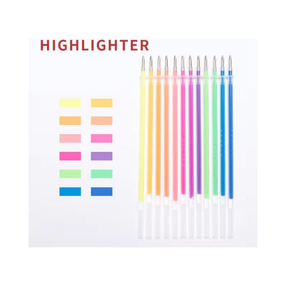 12X MINA REPUESTO RESALTADOR ARTISTICO ZUIXUA HT6307-12