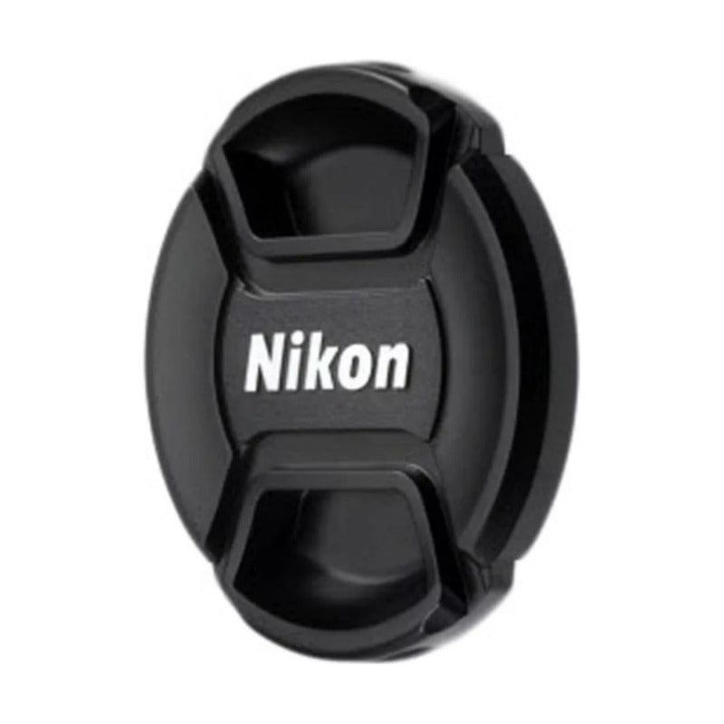 TAPA NIKON  LENTE Ø55MM FRONTAL+CUERDA FOTO CAMARA VIDEO NEGRO