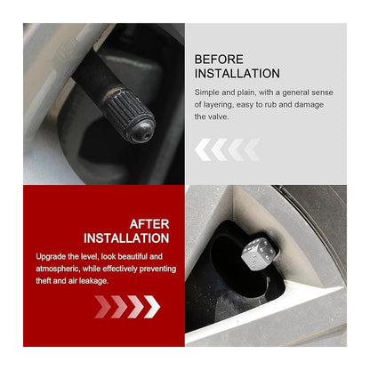 JUEGO TAPA VÁLVULA AIRE NEUMÁTICO LLANTA DADOS ALUMINIO