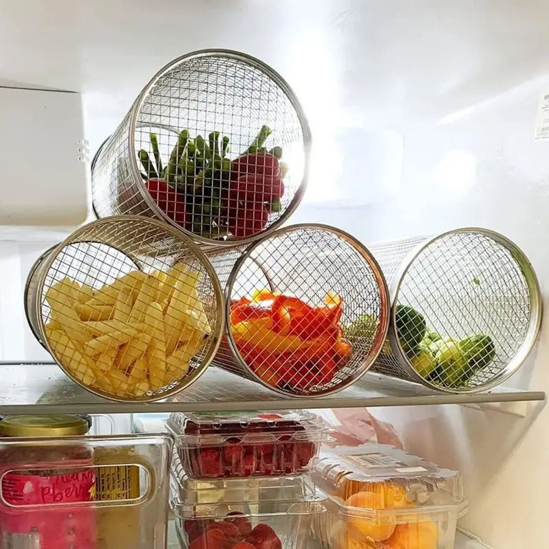 CANASTA REJILLA PARRILLA ASADO BBQ MULTIFUNCIONAL ACERO INOX