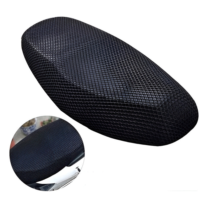 FUNDA COBERTOR COJÍN ASIENTO MOTO AISLAMIENTO TÉRMICO NEGRO