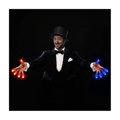 2X DEDOS LUZ LED MAGIA ILUSIONISMO DISFRAZ JUEGO FIESTAS