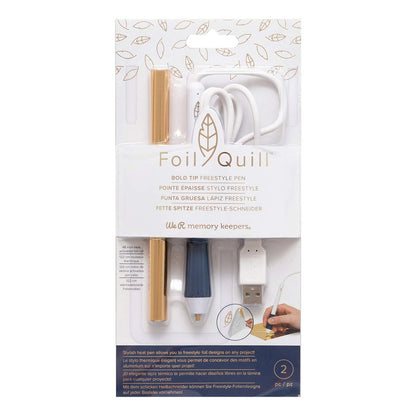 BOLIGRAFO CALOR USB CALIGRAFIA FOIL QUILL ESTILO LIBRE AZUL 0°