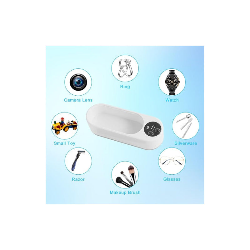 MÁQUINA LIMPIADORA ULTRASONIDO PORTÁTIL MULTIUSOS USB 5V