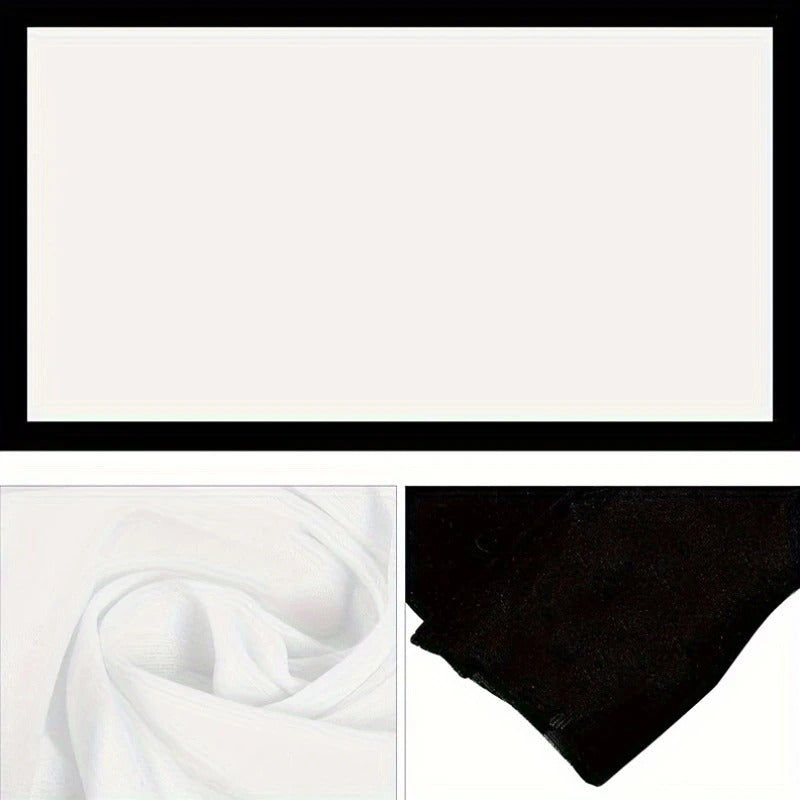 PANTALLA TELÓN PROYECTOR VIDEO BEAM PELÍCULAS JUEGOS 160X90