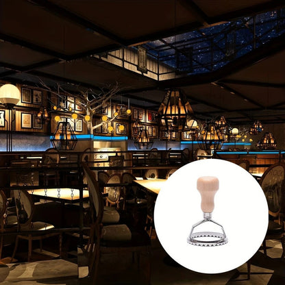 CORTADOR REDONDO MASA PASTA GALLETAS PASTELERÍA COCINA PLATEADO