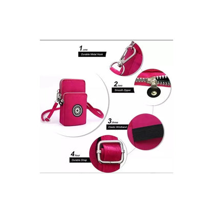 CARTERA BOLSO MALETIN ESTUCHE CELULAR DOCUMENTOS VIAJE