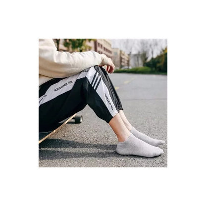 2X PARES MEDIAS TOBILLERAS GRISES CALCETINES GRIS LISO 36-41