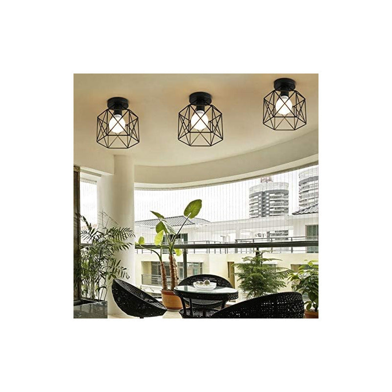 LAMPARA TECHO CRISTAL FLOR LOTO PETALOS LED 110V TRANSPARENTE