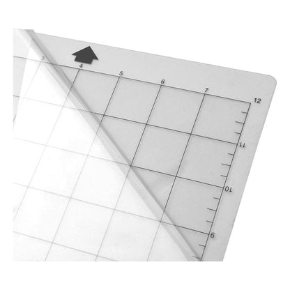 TAPETE CORTE 8X12 PULG AIBECY STANDAR GRIP PARA CRICUT CAMEO TRANSPARENTE