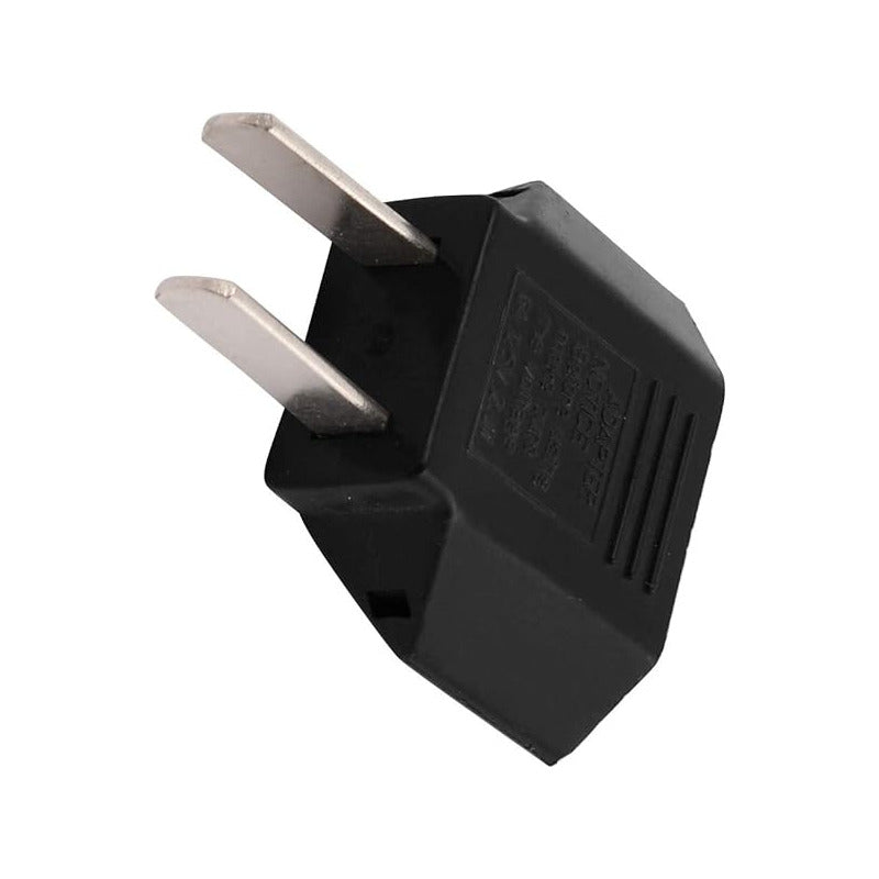 CLAVIJA CONVERTIDOR ADAPTADOR EUROPEA A AMERICANO 1 PIEZA 110V