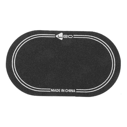 PARCHE DOBLE BOMBO BATERÍA ACÚSTICA PEDAL REDUCTOR SONIDO NEGRO