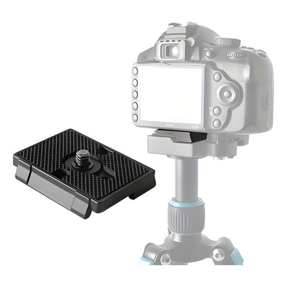 PLACA LIBERACIÓN RÁPIDA PARA MANFROTTO 200PL-14 NEGRO