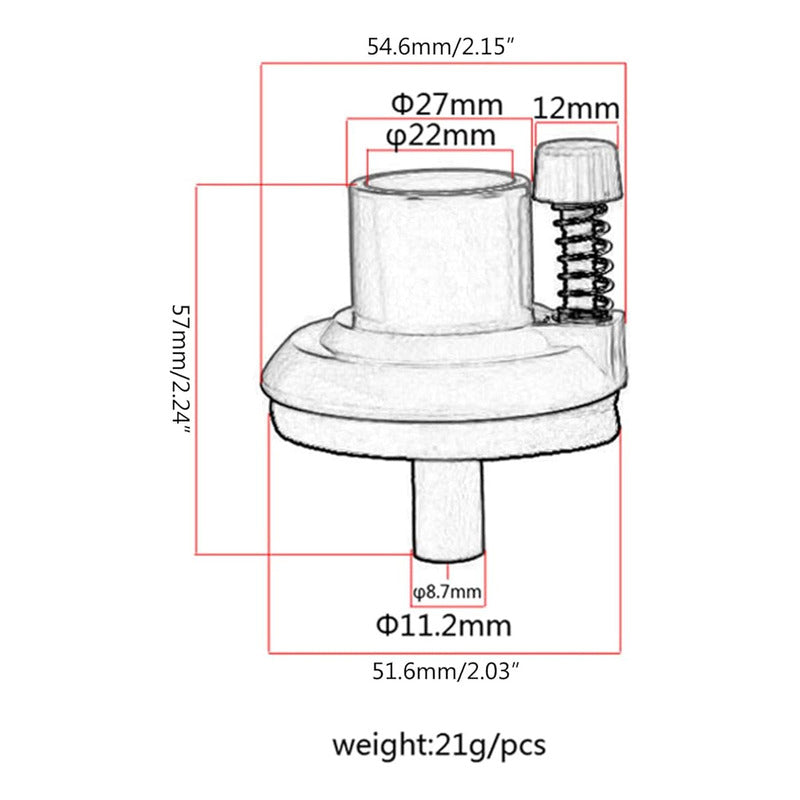 HI-HAT SOPORTE BASE CHARLES PLATILLO BATERÍA PERCUSIÓN NEGRO