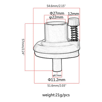 HI-HAT SOPORTE BASE CHARLES PLATILLO BATERÍA PERCUSIÓN NEGRO