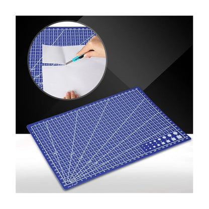 A3 TAPETE CORTE PAPEL MANUALIDADES BISUTERÍA ALFOMBRILLA AZUL MARINO