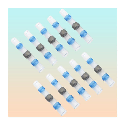 10X CONECTOR TERMOENCOGIBLE TERMORETRACTIL 4.5 X 5.3 X 40 MM