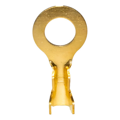 10X CONECTOR ENCRIMPADO M4 REDONDO 4MM X 8MM X 18MM CONEXION COBRE