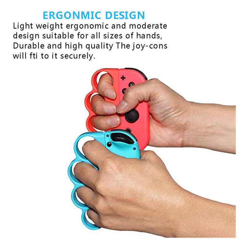 EMPUÑADURA MANOPLA PARA NINTENDO SWITCH BOXEO FITNESS