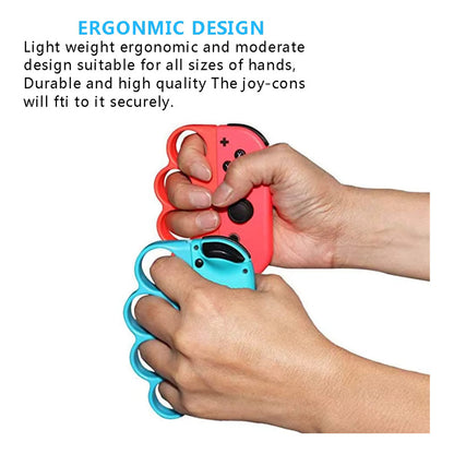 EMPUÑADURA MANOPLA PARA NINTENDO SWITCH BOXEO FITNESS