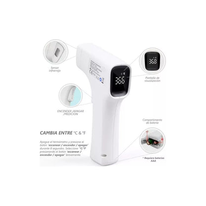 TERMÓMETRO INFRARROJO DIGITAL ALTA PRESICION