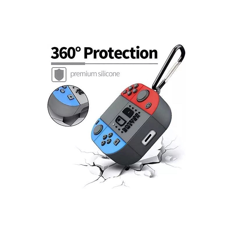 ESTUCHE AUDIFONOS AIRPODS 3 TIPO NINTENDO SWITCH MIXTO