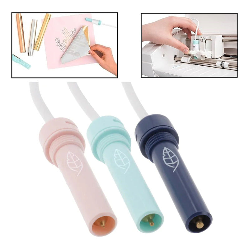 KIT BOLIGRAFOS TÉRMICOS FOIL QUILL PLOTTER SILHOUETTE CRICUT 0°