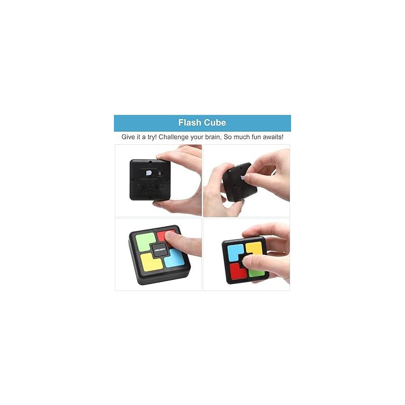 JUEGO MEMORIA ENTRENAMIENTO DIDACTICO LUZ SONIDO BOLSILLO