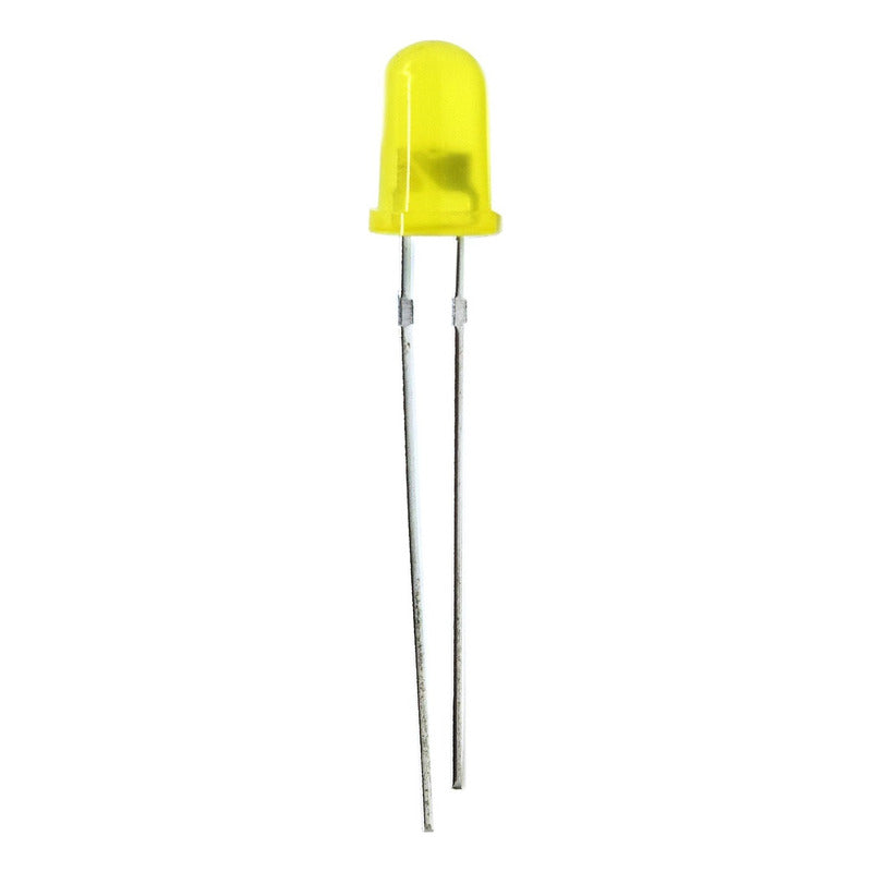 10X LUZ LED DIODO 3MM AMARILLO 20MA 1.9-2.1V 3000-4000MCD 1.9-2.1 AMARILLO