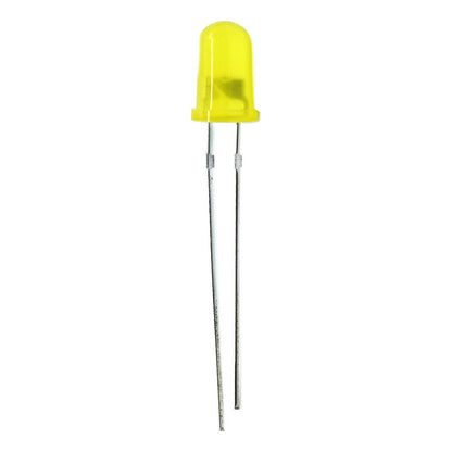 10X LUZ LED DIODO 3MM AMARILLO 20MA 1.9-2.1V 3000-4000MCD 1.9-2.1 AMARILLO