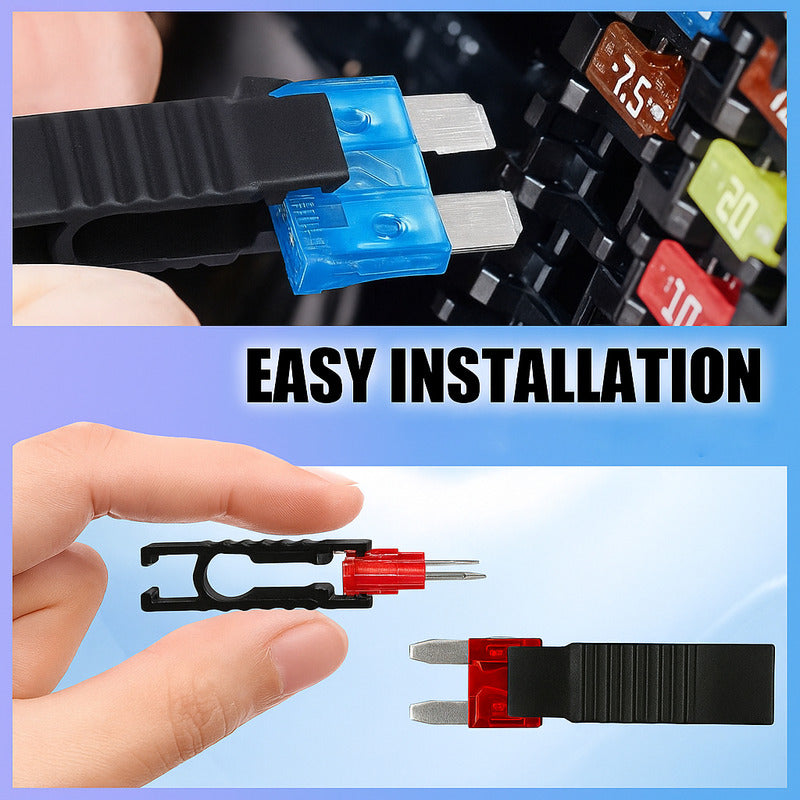 PINZA EXTRACTOR FUSIBLES CARRO ATO/ATC CLIP PIN NEGRO