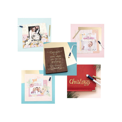 BOLIGRAFO CALOR USB CALIGRAFIA FOIL QUILL ESTILO LIBRE AZUL 0°