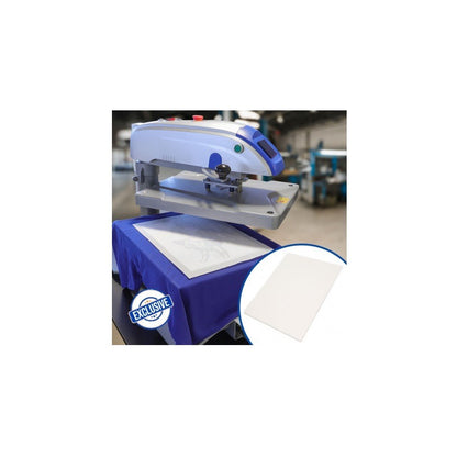 HOJA TEFLÓN 40X30CM SUBLIMACIÓN COCINA PLANCHA CALOR PRENSA BLANCO