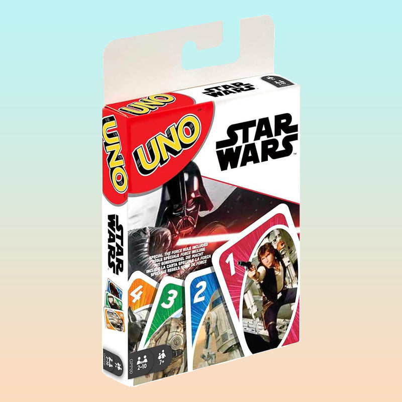 JUEGO CARTAS UNO VERSIÓN LIMITADA STAR WARS MESA DIVERSIÓN