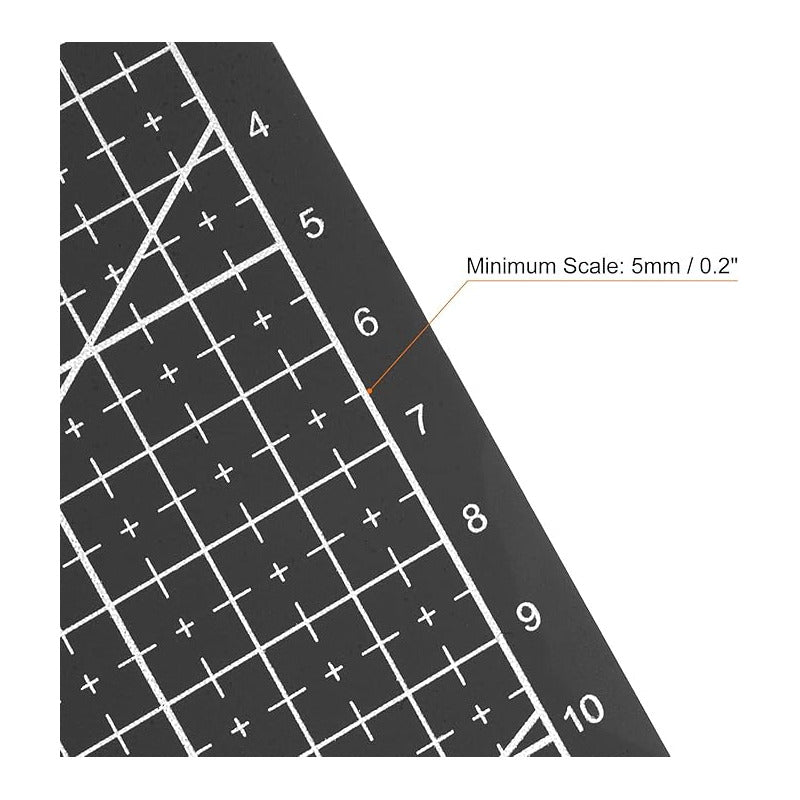 A3 TAPETE ALFOMBRILLA CORTE PAPEL MANUALIDADES BISUTERIA NEGRO