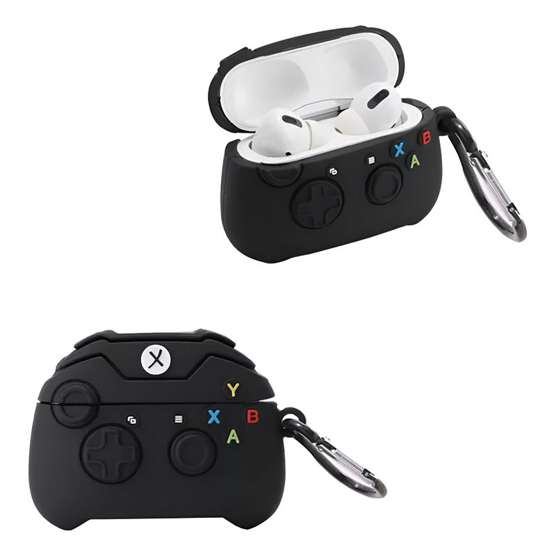 ESTUCHE AUDÍFONOS AIRPODS PRO TIPO CONTROL XBOX CLÁSICO MIXTO