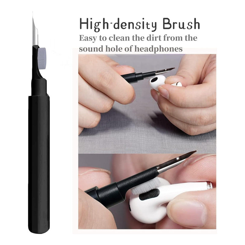 LÁPIZ LIMPIEZA PARA AUDÍFONOS INALÁMBRICOS PODS NEGRO