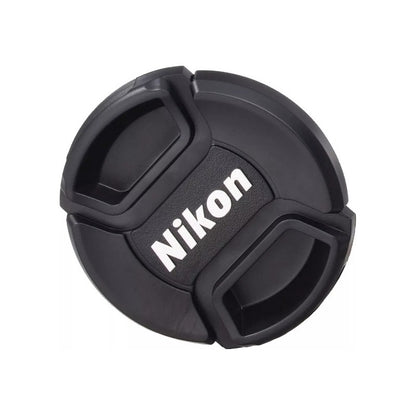 TAPA LENTE NIKON FRONTAL+CUERDA Ø49MM FOTO VIDEO CAMARA NEGRO