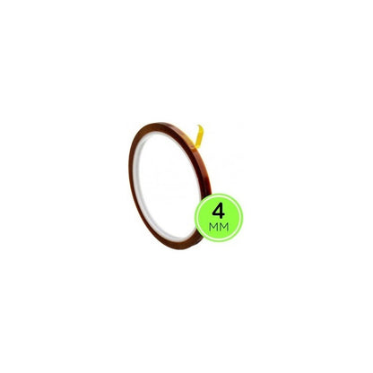 2X CINTA TÉRMICA 4MM 10MTS 50° 260°C SUBLIMACIÓN ELECTRÓNICA NARANJA CLARO