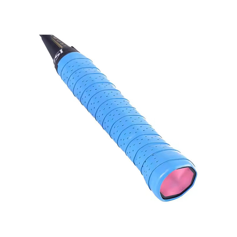BANDA ANTIDESLIZANTE MANGO RAQUETA TENIS SQUASH CAÑA PESCAR AZUL CLARO 2.4
