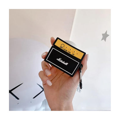 ESTUCHE AUDÍFONOS AIRPODS PRO TIPO AMPLIFICADOR MARSHALL MIXTO