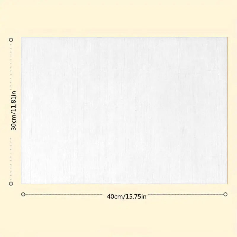 HOJA TEFLÓN 40X30CM SUBLIMACIÓN COCINA PLANCHA CALOR PRENSA BLANCO