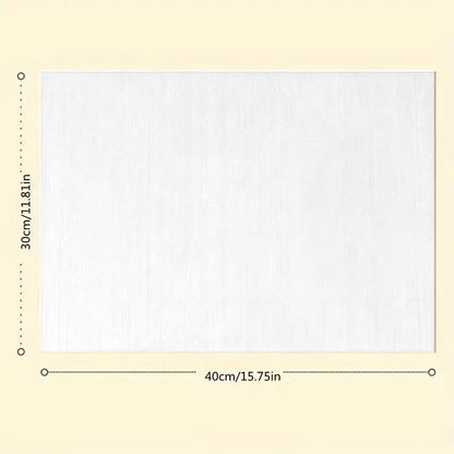 HOJA TEFLÓN 40X30CM SUBLIMACIÓN COCINA PLANCHA CALOR PRENSA BLANCO