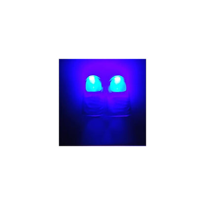 2X DEDOS LUZ LED AZUL MAGIA ILUSIONISMO DISFRAZ FIESTAS